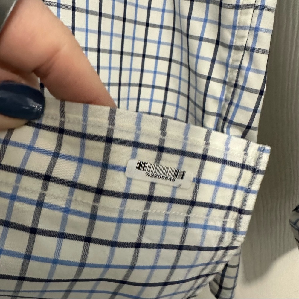 Vineyard Vines‎ Classic Fit Whale Shirt Button Down in Plaid Size Medium GUC - Picture 4 of 5